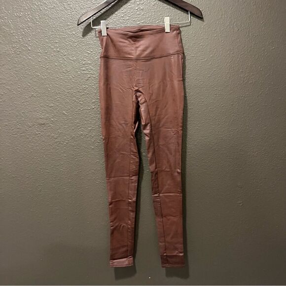 All Worthy Hunter McGrady The Ultimate Tall Faux Leather Leggings - Picture 2 of 12